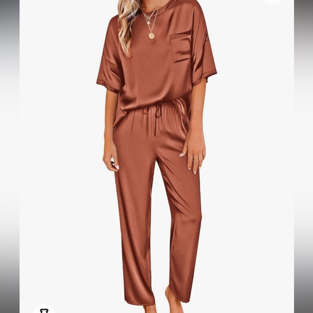 Ekouear satin pajamas xl